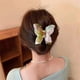 thumbnail image 2 of Butterfly hair clips, claw clips, doublelayered large hair claw for women, 2 of 5