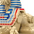 thumbnail image 5 of Bloques de Construccion Gran Esfinge TzFioy LZ8195 Arquitectura Egipto 2732 piezas, 5 of 5