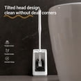 thumbnail image 4 of Toilet Brush With Base Toilet Cleaning Brush For Household Use No Dead Corners Dirt Removal Long Handle Toilet Cleaning Brush, 4 of 6