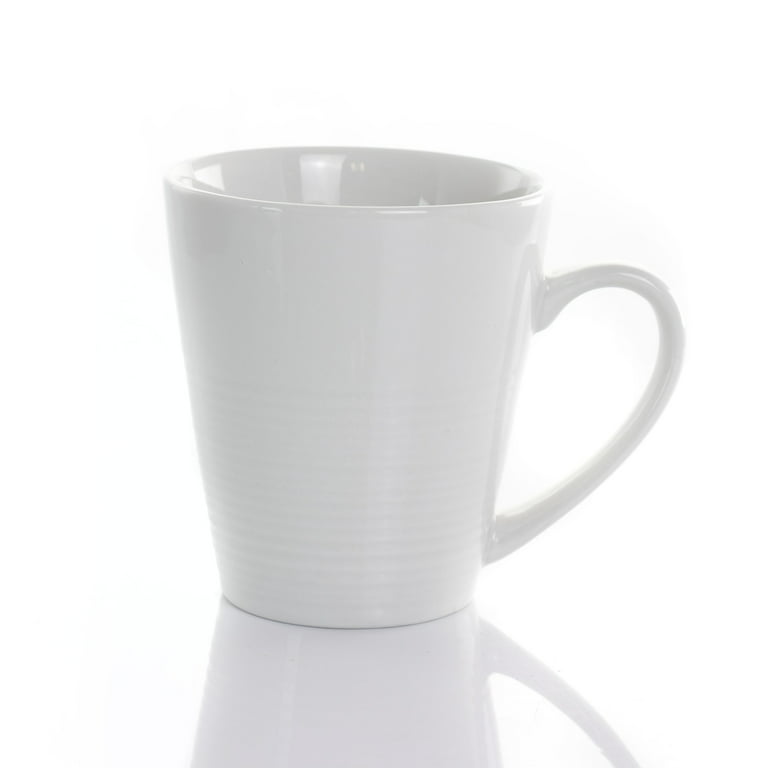 Restaurant Coffee Mugs-8 oz Princess Coffee Mug European White ITI RM-P-EW