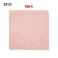 thumbnail image 1 of Toystoory Paño de cocina de microfibra súper absorbente, 5/10 Uds., alta eficiencia Suministros de limpieza para el hogar mezcla de colores 25*25 (5 piezas), 1 of 6