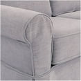 thumbnail image 5 of OSP Home Furnishings Ashton Slipcover Round Arm Chair, Grey, 5 of 5