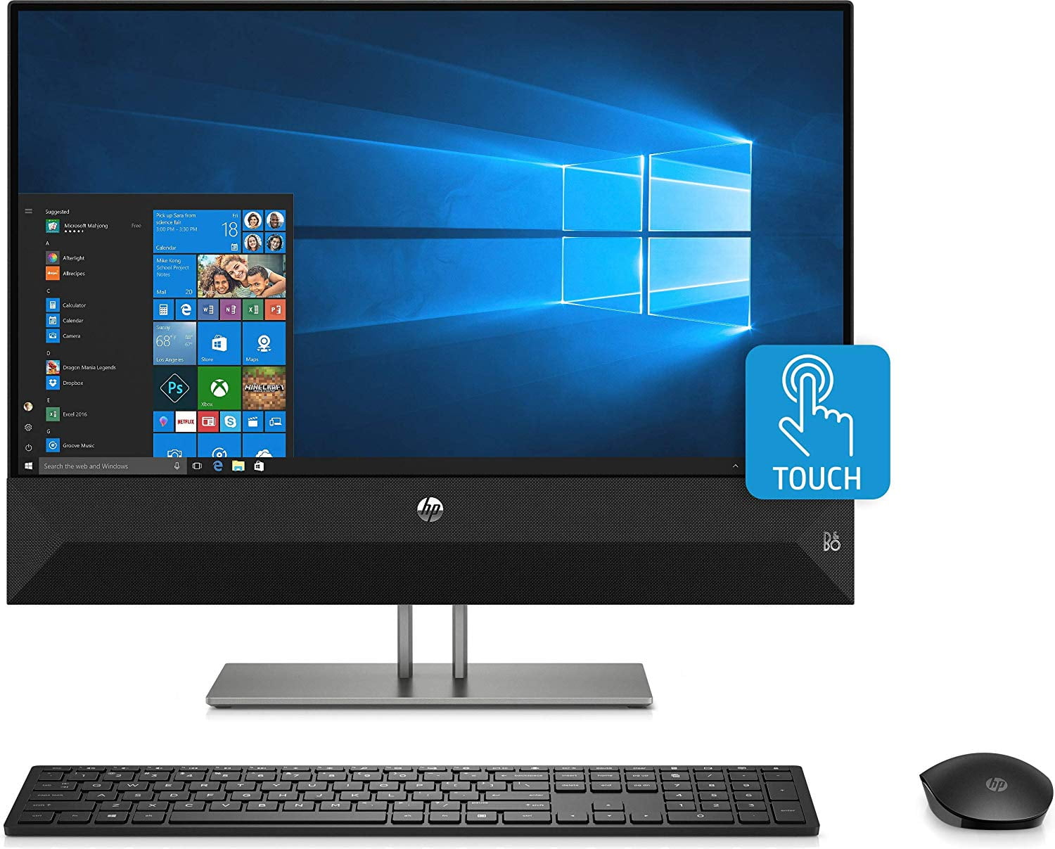 Restored HP Pavilion 23.8" AIO Touchscreen Computer R72800H 12GB 1TB