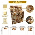thumbnail image 5 of ERUNPONLY Fall Table Runner - 48 Inch Long Thanksgiving Rugby Ball Autumn Country Maple Leaf Cotton and Linen Blended Dress Scarves Farmhouse Table Runner for Kitchen Dining, Coffee Table, 13" x 48", 5 of 8