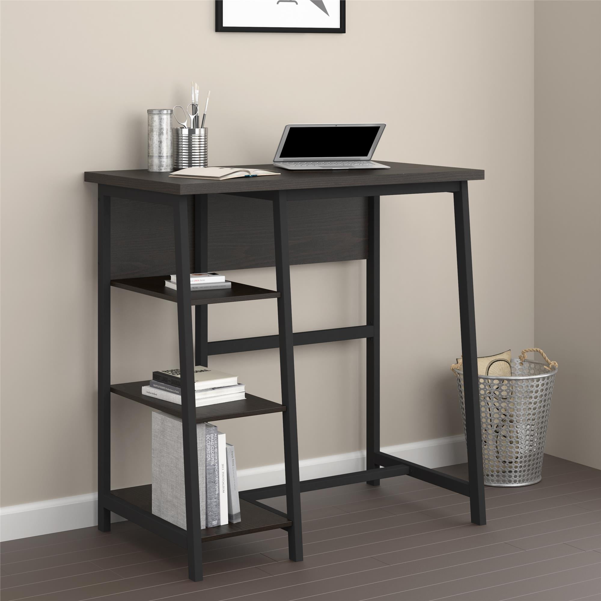Mainstays Standing Computer Desk, Espresso