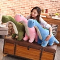 thumbnail image 1 of 14 dinosaurio abrazable hecho a mano animal de peluche abrazo muñeca coche sofá niña favor, 1 of 4