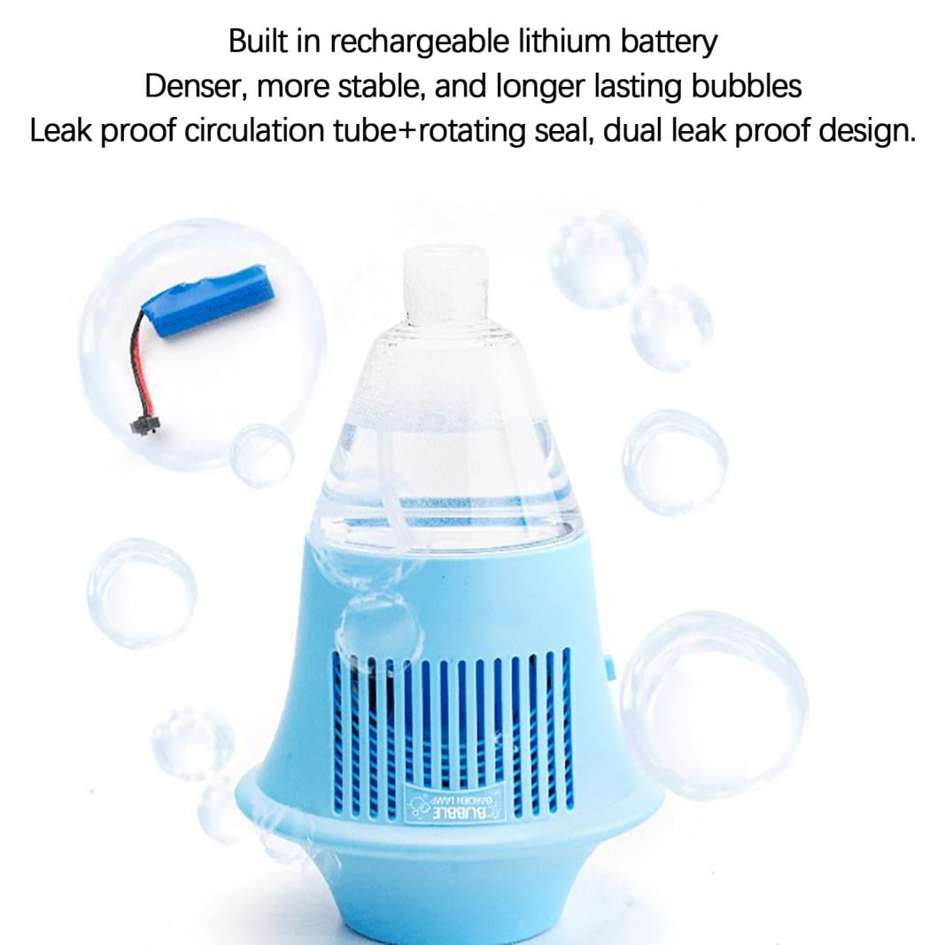 2025 Bubble Torch Garden Lamp, Bubble Machine,Bubble Maker Stand, 47 Inches Standing Automatic Bubble Maker With Lights, Indoor Outdoor Bubble Blower Battery Operated For Party,Red