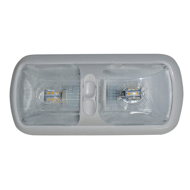 Luz Valterra DG71251VP Euroestilo Doble Cúpula Incandescente