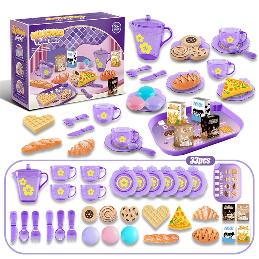 Battat Whistle & Sing Tea Set Musical Teapot with Accessories