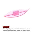 thumbnail image 4 of Uxcell Tatting Shuttles 77x21x11mm Colorful Plastic Shuttles 3 Pack, Transparent Pink, 4 of 5