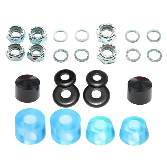 Camion Patins à Roulettes Reconstruire Bleu transparent 11mm