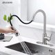 thumbnail image 1 of Grifo de cocina con doble control de agua fría y caliente, de acero inoxidable, para lavabo, fregadero, grifo multifuncional presurizado a prueba de salpicaduras, 1 of 5