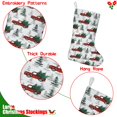 thumbnail image 5 of Christmas Stockings,Red Christmas Truck and Tree Pattern Stockings Christmas,14.8'' Xmas Stockings,Christmas Party Favors,Christmas Party Decorations,Christmas Stockings Personalized, 5 of 5
