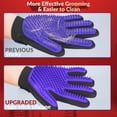 thumbnail image 2 of PETT Efficient pet hair removal gloves - suitable for dogs, cats, and horses, 2 of 8