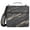 Elegant Black Marble, variant on 3 Ring Zipper Binder with Shoulder Strap Waterproof Trapper Keeper 2 Inch D-Ring 500 Sheets Capacity Pastel Pink Blue Marble