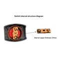 thumbnail image 3 of CG on/Off 275A Top Post Battery Disconnect Switch 12-48V Waterproof Heavy-Duty Marine Battery Switch for Car Vehicle RV, 3 of 5