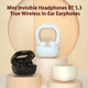 thumbnail image 4 of Écouteurs TWS Mini Invisibles Bluetooth 5.3 pour le Sommeil avec Étui de Charge Magnétique 300mAh et Diaphragme en Graphène (IPX5), 4 of 5