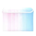 thumbnail image 7 of Yayeee Collapsible Storage Bin with Lid Fabric Closet Decorative Basket with Handles, Light Blue Stripes, 7 of 7