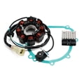 thumbnail image 1 of Stator Regulator and Gasket for Kawasaki Wind125 BR125-B2, 1 of 10
