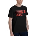 thumbnail image 2 of Kfc Logo Men'S Basic Short Sleeve T-Shirt Vogue Black Small, 2 of 8