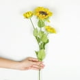 thumbnail image 3 of Jubipavy Sunflower Flower Artificial Flower Plant Bonsai Wedding Decoration Fresh Style, 3 of 9