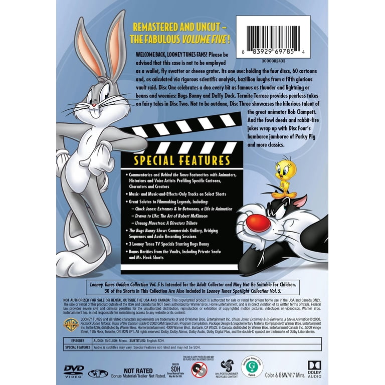 Warner Bros, Looney Tunes Golden Collection DVD, The Complete