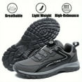 thumbnail image 6 of Mens Plus Size Wide Width Breathable Comfortable Soft Casual Slip on Sneakers Shoes  Walking Running Outdoor Activities for All Seasons with Rotating Bukles for, 6 of 8