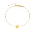 thumbnail image 1 of Hearth & Gear Heart Layer Anklet Female Letters Chain Gold Anklet For Women Initial 26 For Women Anklet Anklet Summer Jewelry Anklet For Women Matching Rings Matching Rings Dinosaur Anklets Men's, 1 of 4