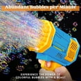 thumbnail image 2 of Pistola Bubble Maker Sloosh con forma de cohete con luces LED, 2 of 8