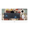 thumbnail image 2 of The Loud House Animated Extended Gaming Mouse Pad No-sliped Large Desk Mat Stitched Edge Keyboard Mat Mousepad, 2 of 8