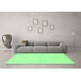 thumbnail image 3 of Ahgly Company Indoor Rectangle Abstract Emerald Green Modern Area Rugs, 7' x 9', 3 of 4