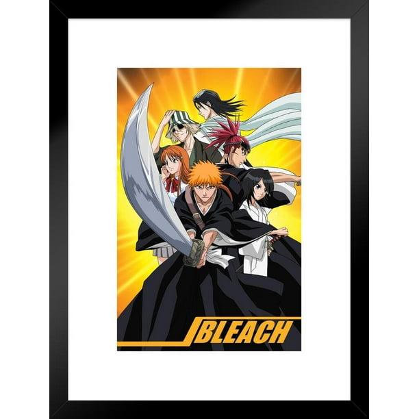 Bleach Poster Anime Merch Manga Cast Group Merchandise Series Comic Art