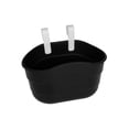 thumbnail image 3 of Bike Front Basket Detachable Adjustable Adjustable Camping Front Handlebar Poses Black, 3 of 8