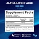 thumbnail image 2 of Suplemento vitamínico de ácido alfa lipoico (ALA) 600 mg 240 cápsulas, 2 of 8