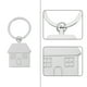 thumbnail image 2 of 4pcs Adorable Casa Llavero Hogar Llaveros Bolsa Llaves Colgantes Colgantes, 2 of 7