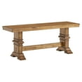 thumbnail image 3 of Weston Home Wooden Bench, Oak, 3 of 7