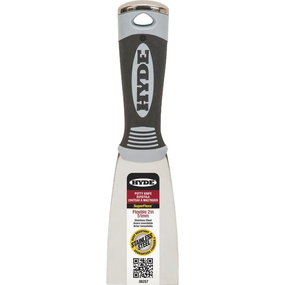 Hyde 2 In. SuperFlexx Stainless Steel Putty Knives 06257