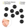 thumbnail image 4 of Unique Bargains Perles de Pêche Rondes en Plastique Souple 3mm Outil Noir 200 Pcs, 4 of 5