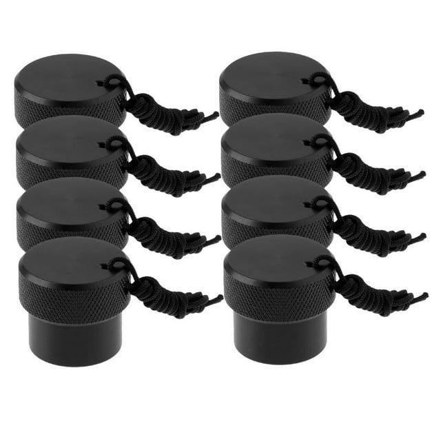 jinwen 8Pcs ABS Diving DIN Dust Plug Protector Replacement Gear Diving Equipment