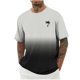 thumbnail image 5 of Camisas de Manga Larga para Hombres Imprimir Casual Cuello Redondo Blusa de Manga Corta, Camisas de Lino para Hombres, 5 of 8