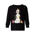 thumbnail image 1 of Awkward Styles Toddler Christmas Sweater Long Sleeve Toddler Christmas Shirt for Girls Boys Rabbit Sweater, 1 of 4