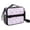 Butterfly and Lavender, variant on Butterfly and Daisy Purple Pattern Insulated Lunch Bag with Shoulder Strap and Bottle Holder,Bento School Lunch Bag Box,11x9.5x3.5 Inches