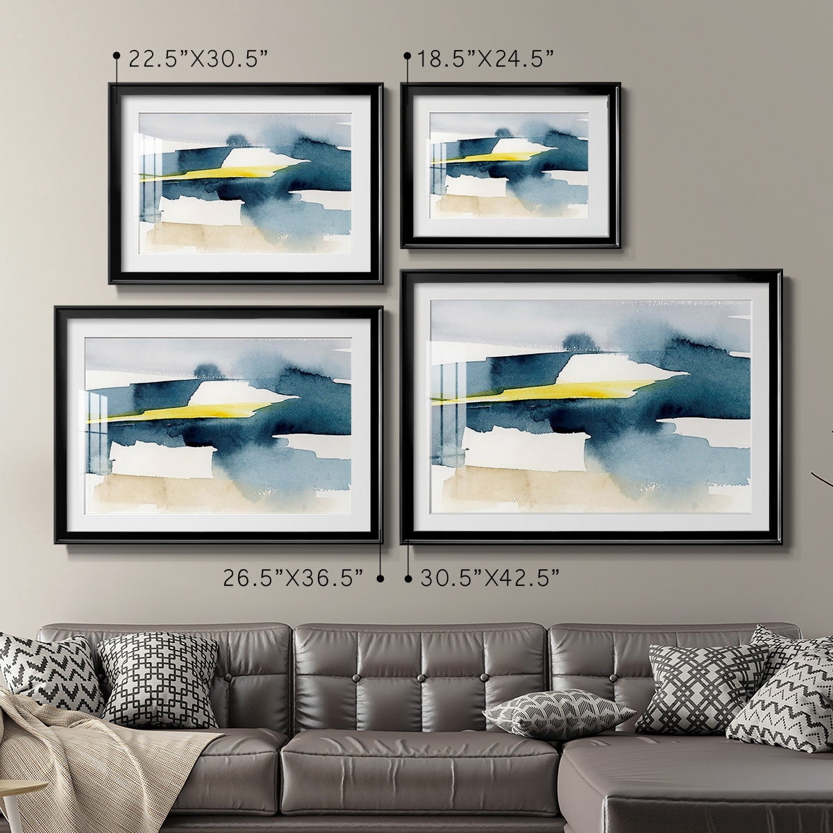 Peeking Sunshine I Premium Framed Print - Ready to Hang