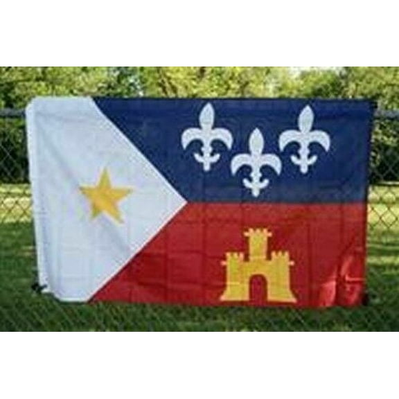 Acadiana Cajun Country Flag Large 3x5 ft Louisiana Bayou New Orleans Acadian LA