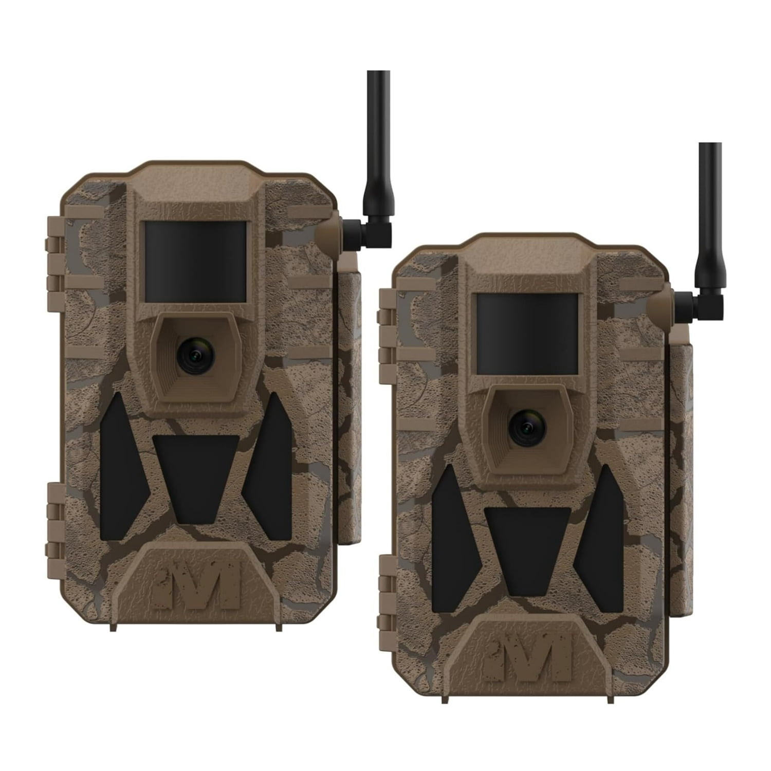 Muddy Matrix 2.0​ Power Pack 36MP Cellular Trail Camera Bundle with 32 GB Memory Card and Card Reader (4 Pack)