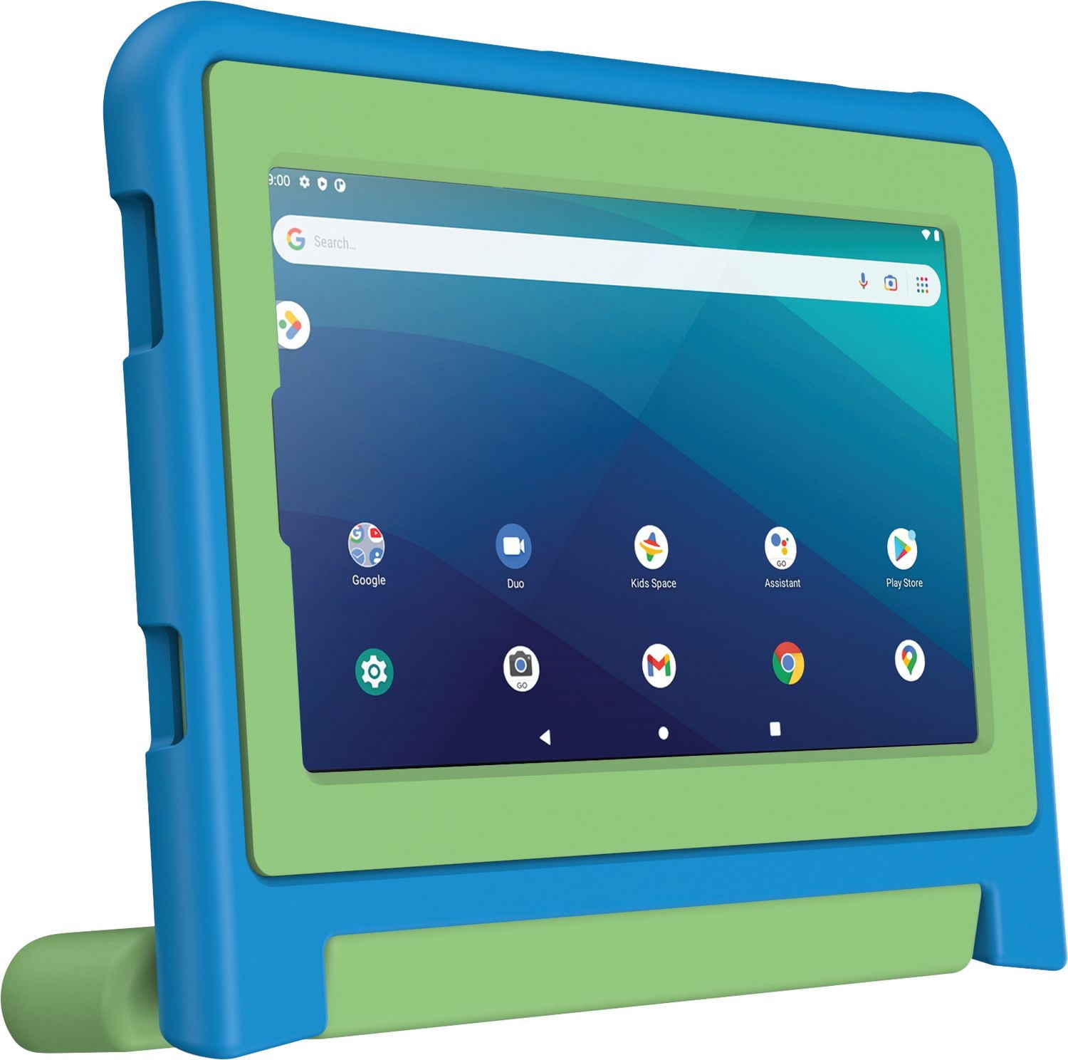 onn. Universal Protective Tablet Case for Most 9 - 10 in. Tablets - Blue/Green