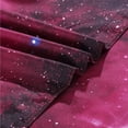 thumbnail image 7 of PiccoCasa 3-Piece Polyester Galaxy Sky Pattern Duvet Cover Set, Queen, Red, 7 of 7