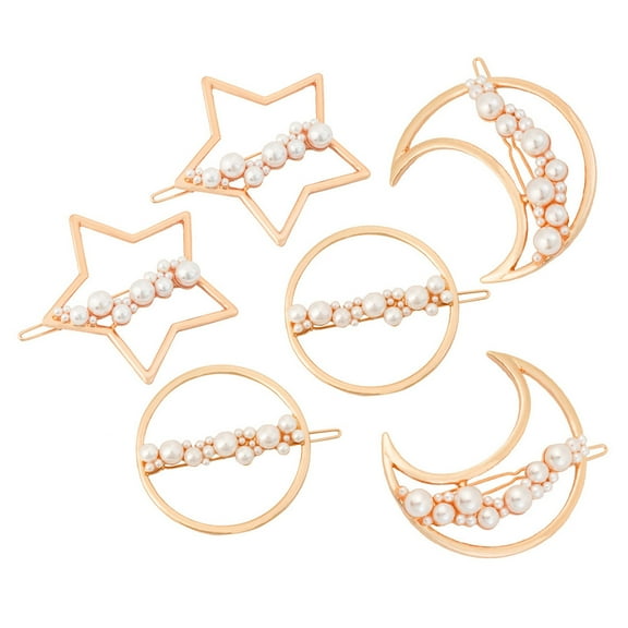 Toyvian clips Hair Accessories for Adults Christmas Party 6Pcs