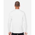 thumbnail image 3 of CORE365 CE10L Unisex Capital Long Sleeve Performance T-Shirt-White-6XL, 3 of 6