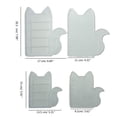 thumbnail image 3 of Hukai 1 Set Easy to Clean Silicone Mold Cat Ear Shapes Notebook Making Mould Jewelry Accessory Casting Mould for DIY Lover, 3 of 8